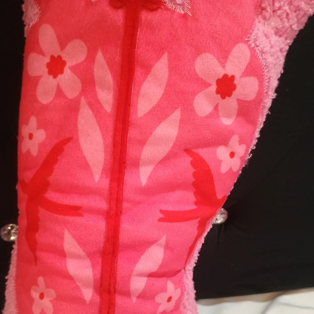 New Aroma Home Cowgirl Pink Floral Weighted Decorative Boot Pillow 15X12